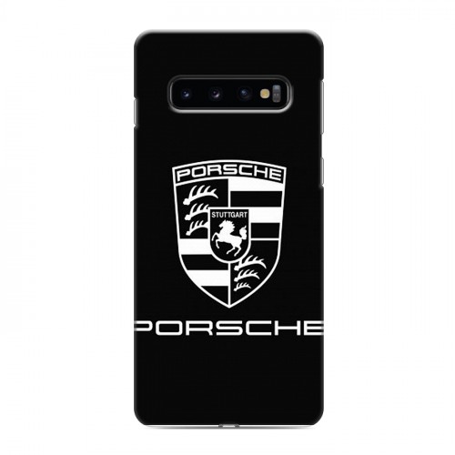 Дизайнерский силиконовый чехол для Samsung Galaxy S10 Porsche