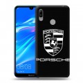 Дизайнерский пластиковый чехол для Huawei Y6 (2019) Porsche