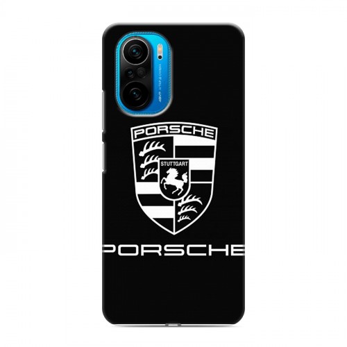 Дизайнерский силиконовый чехол для Xiaomi Poco F3 Porsche