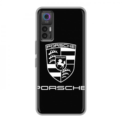 Дизайнерский силиконовый чехол для TCL 30 Porsche