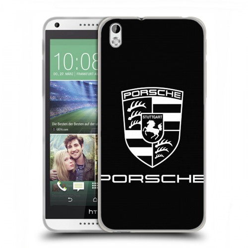 Дизайнерский пластиковый чехол для HTC Desire 816 Porsche