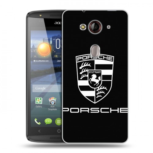 Дизайнерский пластиковый чехол для Acer Liquid E3 Porsche