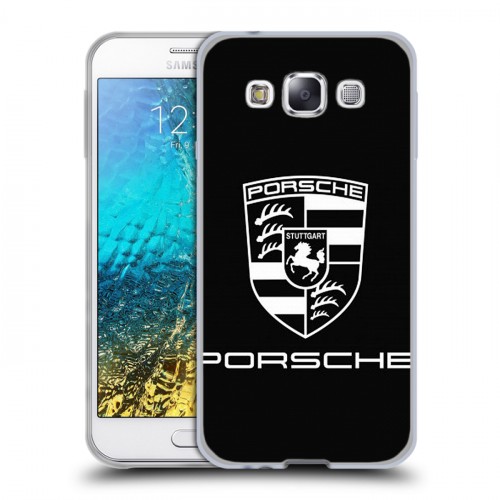 Дизайнерский пластиковый чехол для Samsung Galaxy E5 Porsche