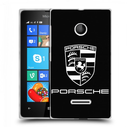 Дизайнерский пластиковый чехол для Microsoft Lumia 435 Porsche