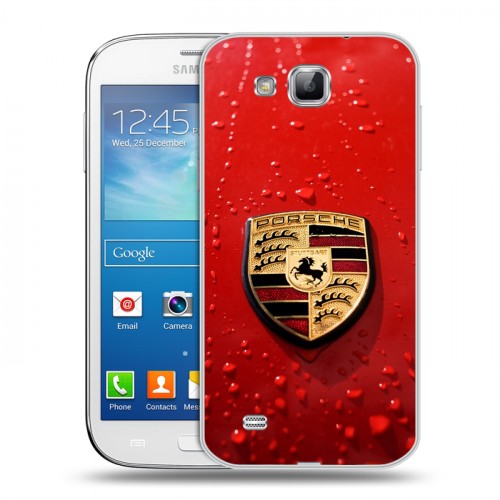 Дизайнерский пластиковый чехол для Samsung Galaxy Premier Porsche