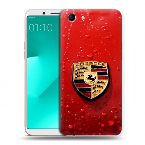 Дизайнерский пластиковый чехол для OPPO A83 Porsche