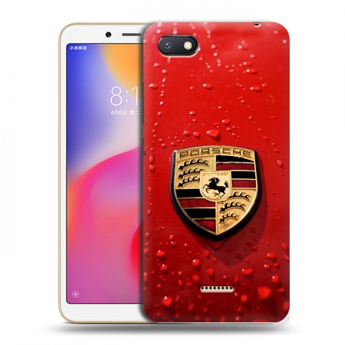 Дизайнерский пластиковый чехол для Xiaomi RedMi 6A Porsche