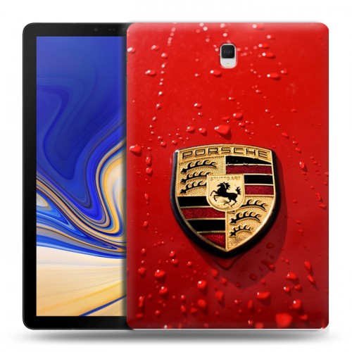 Дизайнерский силиконовый чехол для Samsung Galaxy Tab S4 Porsche