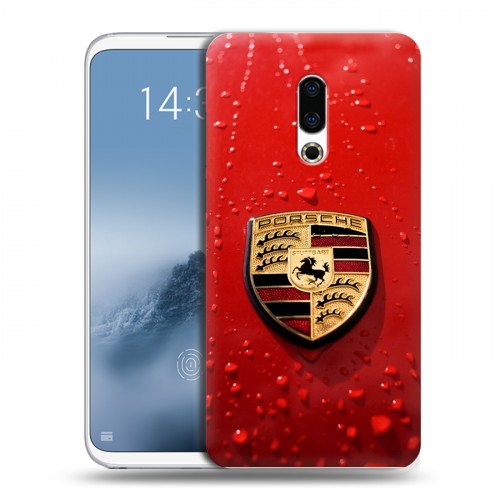 Дизайнерский силиконовый чехол для Meizu 16th Plus Porsche