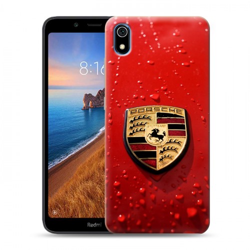 Дизайнерский силиконовый чехол для Xiaomi RedMi 7A Porsche