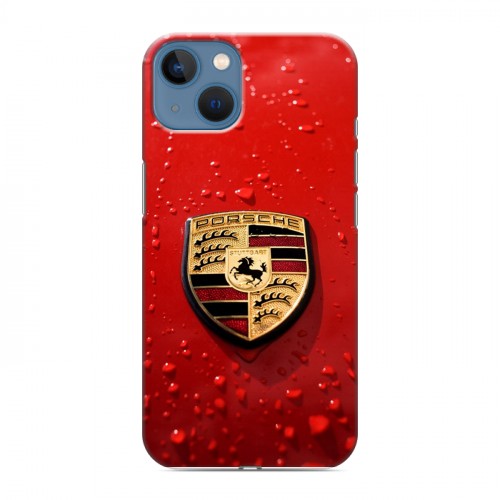 Дизайнерский силиконовый чехол для Iphone 13 Porsche