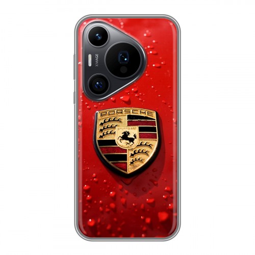 Дизайнерский силиконовый чехол для Huawei Pura 70 Pro Porsche