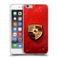 Дизайнерский силиконовый чехол для Iphone 6 Plus/6s Plus Porsche