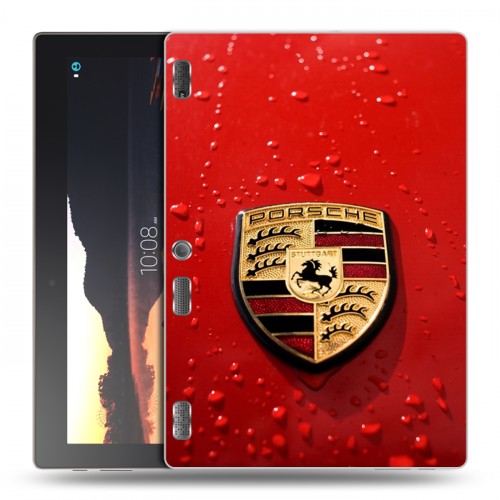 Дизайнерский силиконовый чехол для Lenovo Tab 2 A10 Porsche