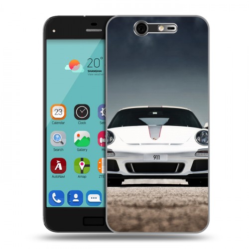 Дизайнерский силиконовый чехол для ZTE Blade S7 Porsche