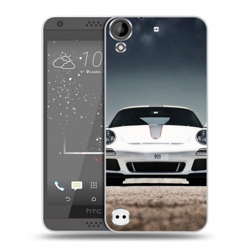 Дизайнерский пластиковый чехол для HTC Desire 530 Porsche