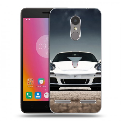 Дизайнерский силиконовый чехол для Lenovo K6 Porsche