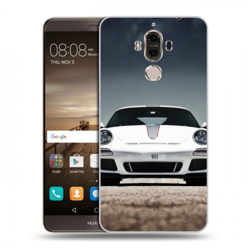 Дизайнерский пластиковый чехол для Huawei Mate 9 Porsche