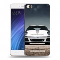 Дизайнерский силиконовый чехол для Xiaomi RedMi 4A Porsche