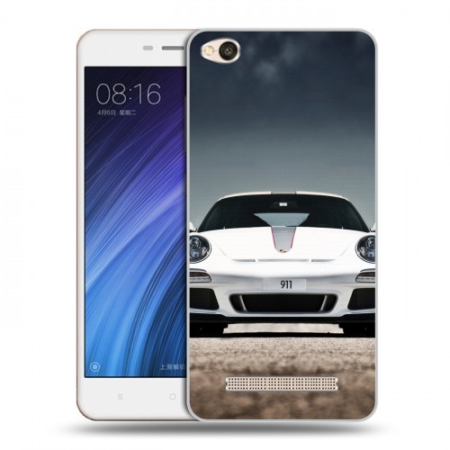 Дизайнерский силиконовый чехол для Xiaomi RedMi 4A Porsche