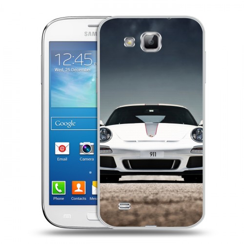 Дизайнерский пластиковый чехол для Samsung Galaxy Premier Porsche