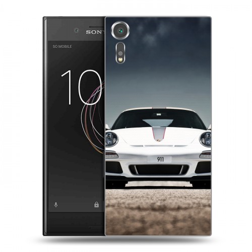 Дизайнерский пластиковый чехол для Sony Xperia XZs Porsche