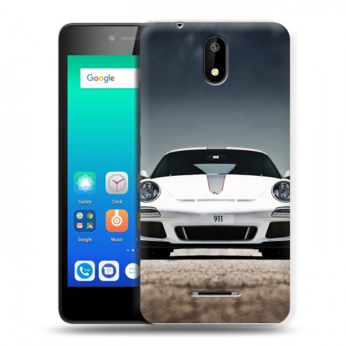 Дизайнерский силиконовый чехол для Micromax Q409 Porsche