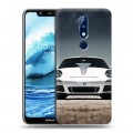 Дизайнерский силиконовый чехол для Nokia 5.1 Plus Porsche