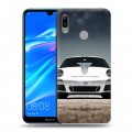 Дизайнерский пластиковый чехол для Huawei Y6 (2019) Porsche