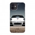 Дизайнерский силиконовый чехол для Iphone 12 Porsche