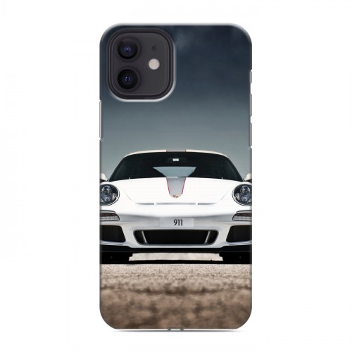 Дизайнерский силиконовый чехол для Iphone 12 Porsche