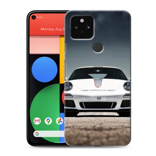 Дизайнерский пластиковый чехол для Google Pixel 5 Porsche