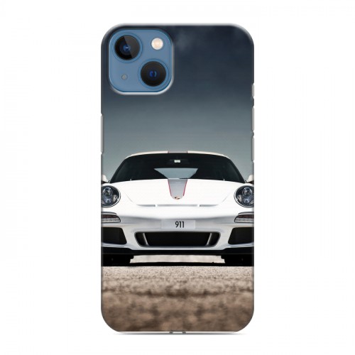 Дизайнерский силиконовый чехол для Iphone 13 Porsche