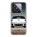 Дизайнерский силиконовый чехол для Xiaomi 14 Pro Porsche