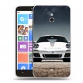 Дизайнерский пластиковый чехол для Nokia Lumia 1320 Porsche