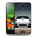 Дизайнерский пластиковый чехол для Lenovo S660 Porsche