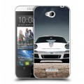 Дизайнерский пластиковый чехол для HTC Desire 616 Porsche