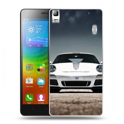 Дизайнерский пластиковый чехол для Lenovo A7000 Porsche