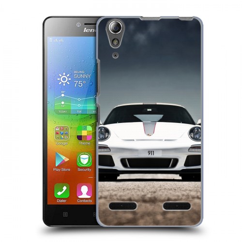 Дизайнерский пластиковый чехол для Lenovo A6000 Porsche