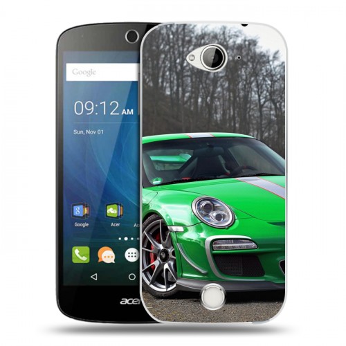 Дизайнерский силиконовый чехол для Acer Liquid Z530 Porsche