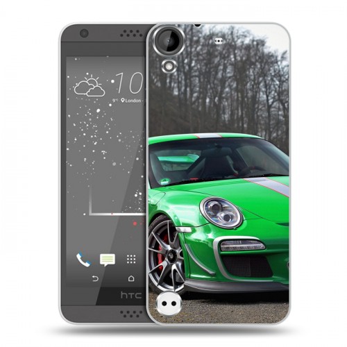 Дизайнерский пластиковый чехол для HTC Desire 530 Porsche