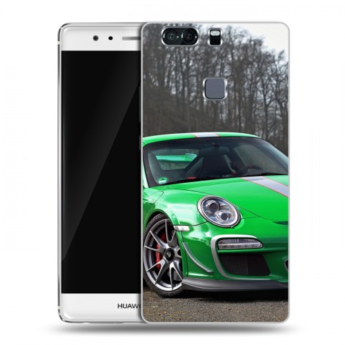 Дизайнерский пластиковый чехол для Huawei P9 Plus Porsche