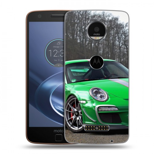 Дизайнерский пластиковый чехол для Lenovo Moto Z Porsche