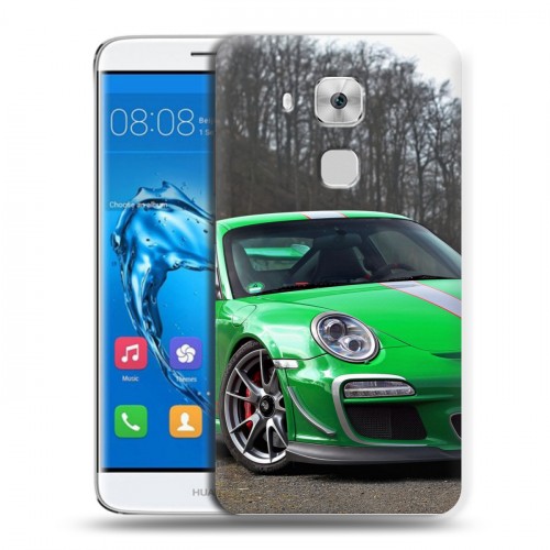 Дизайнерский пластиковый чехол для Huawei Nova Plus Porsche