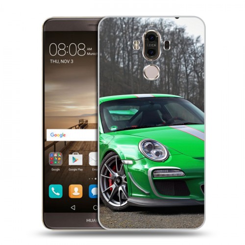 Дизайнерский пластиковый чехол для Huawei Mate 9 Porsche