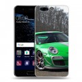 Дизайнерский пластиковый чехол для Huawei P10 Porsche