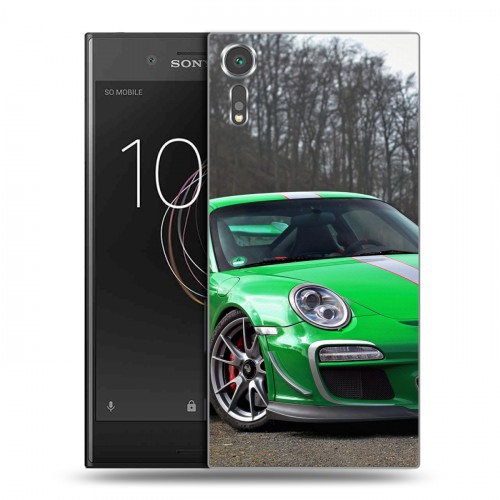 Дизайнерский пластиковый чехол для Sony Xperia XZs Porsche