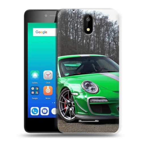 Дизайнерский силиконовый чехол для Micromax Q409 Porsche