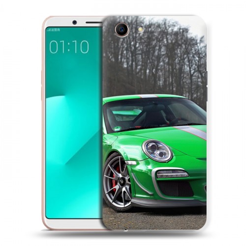 Дизайнерский пластиковый чехол для OPPO A83 Porsche