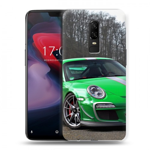 Дизайнерский пластиковый чехол для OnePlus 6 Porsche